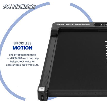 Loopband – Walking Pad – Treadmill – Wandelband – Hardloopband – Compact Design – 1,3PK Motor & Bluetooth bediening