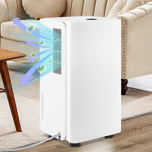 Ontvochtiger – Luchtontvochtiger – Vochtverdelger – Droger – Anti Vochtapparaat – 16 Liter Capaciteit – Compact Vierkant Design – Netstroom 220-240V