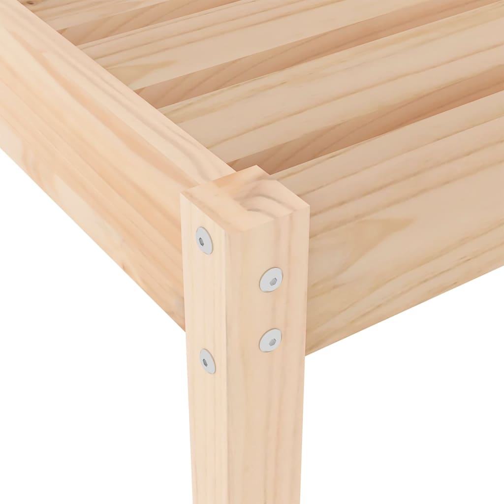 Houten Loungestoel – Tuinstoel – Relaxstoel – Verstelbare Stoel – Buitenstoel – Massief Dennenhout – Waterafvoer Design