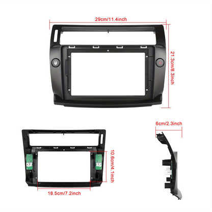Autosterio – Autoradio – Multimedia Systeem – Navigatie – Touchscreen – Android 15 Systeem – 9 Inch HD Scherm – Draadloze Carplay & Achteruitrijcamera