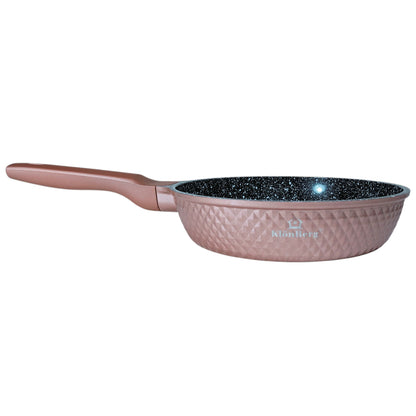 7-delig Pannenset – Kookpannen – Pannen – Koekenpannen – Sauskommen – Non-Stick Coating – Geschikt voor Alle Vuurtypes