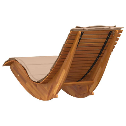 Lounge stoel – Tuinstoel – Balkon stoel – Relaxstoel – Lounger – Massief Teakhout – Weerbestendige Kussens