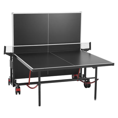 Tafeltennistafel – Pingpongtafel – Tafeltennis Set – Opvouwbare Tafel – 108×60×30 Inch – Weerbestendig Aluminium-Plastic Blad – Vergrendelbare Mobiele Wielen