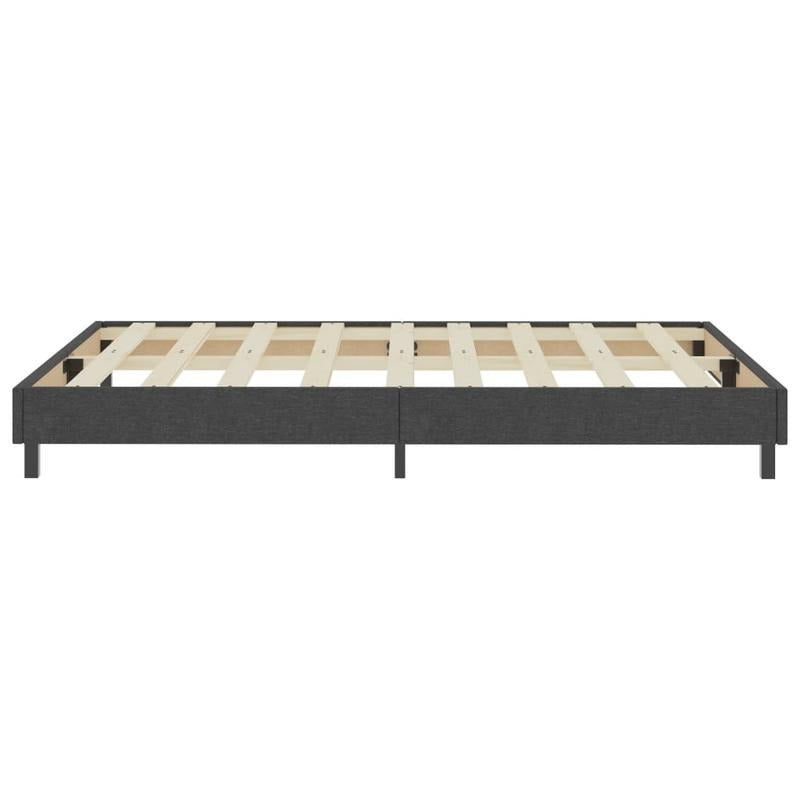 Boxspringbedframe – Boxspringbed – Bedframe – Slaapkamerbed – Bedonderstel – Modern Grijs – Queen Size 160x200 cm – Laag Profiel – Eenvoudig Monteren
