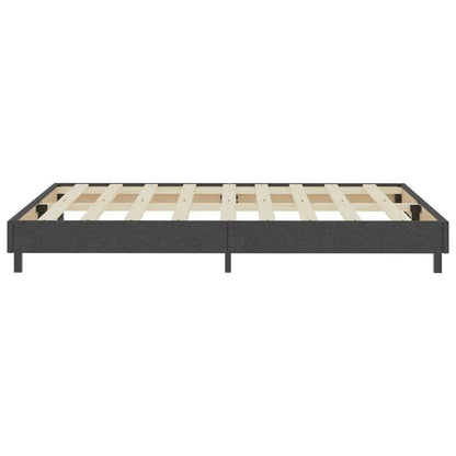 Boxspringbedframe – Boxspringbed – Bedframe – Slaapkamerbed – Bedonderstel – Modern Grijs – Queen Size 160x200 cm – Laag Profiel – Eenvoudig Monteren