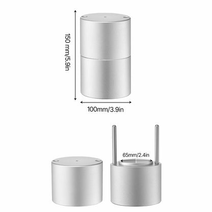 Ijsballenmaker – Ijsbalmaker – Ijsblokjesvorm – IJsdiamantpers – Ijspers – 6 cm Diamanten Vorm – Aluminium Luchtvaartkwaliteit