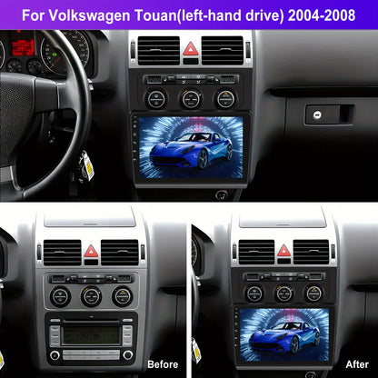 Autoradio 10 Inch – Double Din Radio – Multimedia Systeem – Touchscreen Navigatie – Met AHD Achteruitrijcamera en Draadloze CarPlay & Android Auto