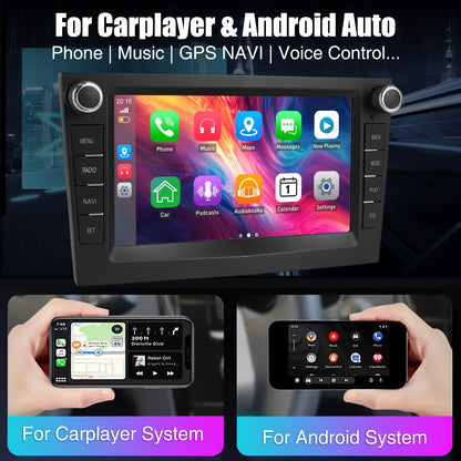 Autoradio Opel – 2-DIN Android 14 Systeem – Car Stereo – Touchscreen Radio – Multimedia Speler – 7 Inch IPS Scherm – Draadloze CarPlay & Achteruitrijcamera