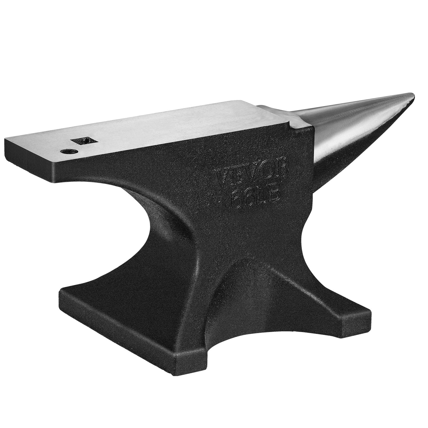 Aambeeld – Smedentrommel – Smede-aambeeld – Ijzeren Aambeeld – Gietstaal Aambeeld – Robuust Gietstaal – 26,3 x 8,8 cm Werkoppervlak – 50 HRC Hardheid