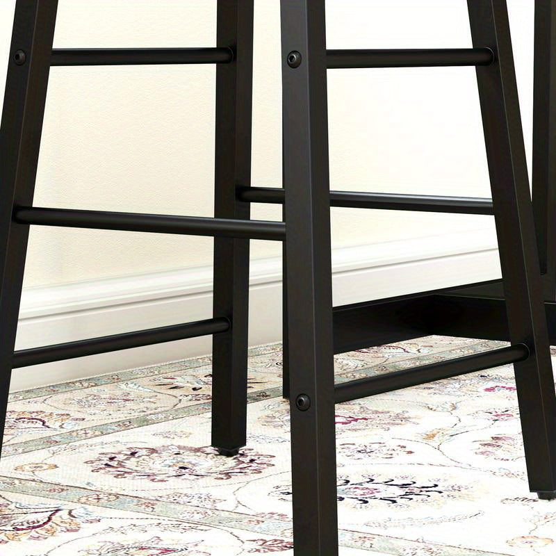 3-in-1 Bar Set with Storage Shelf & Footrest for Small Spaces, Bar Sets For Home, Bar Stool Chairs, Bar Stools, Bar Decor, Bar Furniture, Barstool Chairs, Barstools, Indoor Bar, Tables For Small Spaces, Bar Shelves, Bistro Se