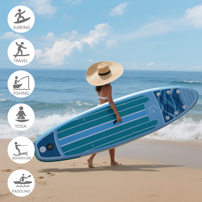 Sup Board – Paddle Board – Stand Up Paddle – SUP Board – Opblaasbaar – 335 cm – Duurzaam PVC – Compleet Met Accessoires