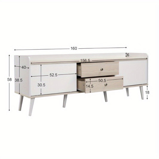 Metaalkommode – Dressoir – Ladekast – Opbergkast – Kast – 6 Lades – Stevig Metalen Frame – Modern Design
