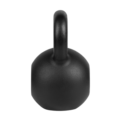 26 kg Kettlebell – Gewicht – Dumbbell – Fitnessgewicht – Gietijzeren Halter – Gietijzer – Ergonomisch Handvat – Vlakke Onderkant