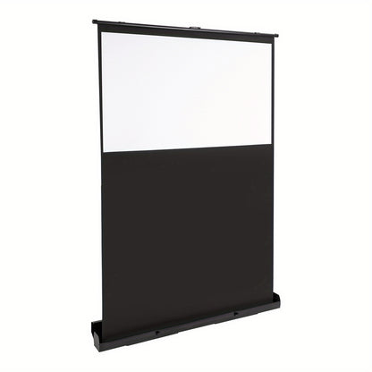 Projectiescherm – Beamer Scherm – Filmscherm – Presentatiescherm – Opvouwbaar Scherm – 152,4 cm – 4K/8K Ultra HD & HDR – Stevige Vezelglas Oppervlakte & Verstelbare Aluminium Standaard