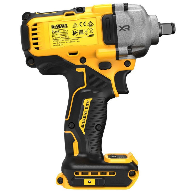 Cordless Impact Wrench 1/2" XR 18V 0 Ah TSTAK 812 Nm - QUORE