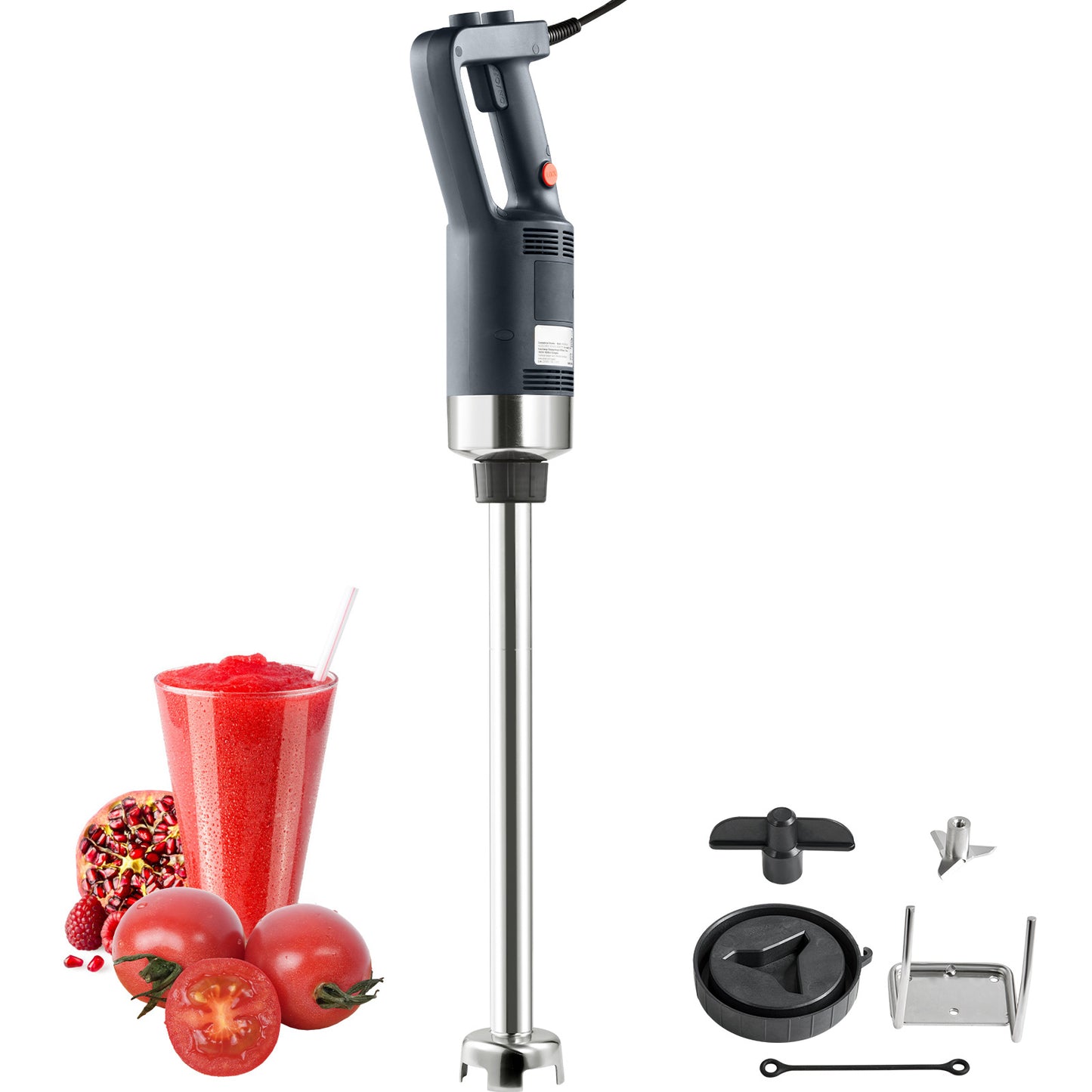 Staafmixer – Staafmixer Elektrisch – Handmixer – Blender – Power Mixer – 500W Krachtige Motor – Variabele Snelheid 4000-18000 RPM