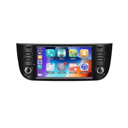 Hikity [2+64G] for Android 13 Car Stereo Radio 15.75cm HD Screen Autoradio for Fiat Punto (2010-2016)/Linea (2012-2015) Support Carplay,, WiFi, GPS, Voice Control, Backup Camera