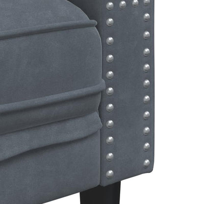 Buitenstoel – Tuinstoel – Terrasstoel – Balkonstoel – Buitenmeubel – Grijs – Weerbestendig En Duurzaam – Comfortabel En Lichtgewicht