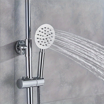 Thermostatische Regendouche – Douchekop – Doucheset – Handdouche – Regenkraan – Messing Chroom – 25,4 cm Diameter – Temperatuurregelaar 20-50℃