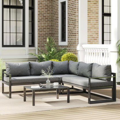 Tuin Bistro Set – Tuinmeubelset – Buitenmeubelen – Bistro Tafel Met Stoelen – Balkonset – Weerbestendig – Duurzaam Kunststof Tafelblad