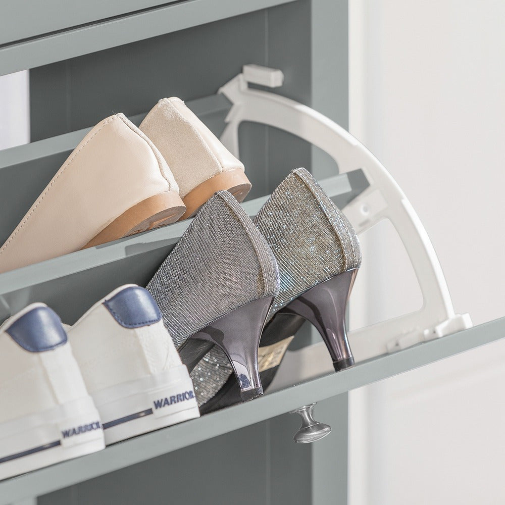 Kledingkast – Garderobekast – Kleding meubel – Opbergkast – Houten kast – 2 Deuren en 2 Laden – Compact 80x52x180 cm – Houtlook