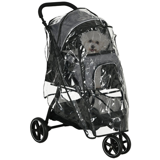 Hondenhok – Hondenhuis – Hondkennel – Hondenhuisje – Hondenschuur – Massief Hout – Weerbestendig Dak – Opklapbaar Dak – Uitneembare Vloer – 109x79x72 cm – Grijs Wit Zwart
