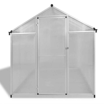 Kweekkas – Tuinkas – Broeikas – Plantenkas – Serre – Aluminium Frame – 4,6 m² Groeiruimte – Duurzaam Weerbestendig – Transparante Panelen – Verstelbare Ventilatie & Deuren