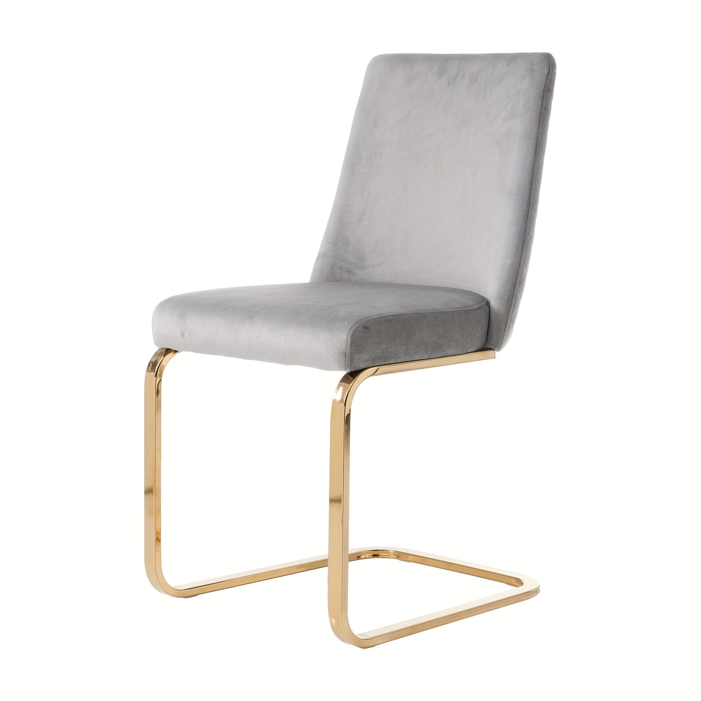 Eetkamerstoelen – Velvet Stoelen – Kuipstoelen – Stoelen – Meubels – Set Van 6 – Diamond Back Design – Gouden Metalen Poten