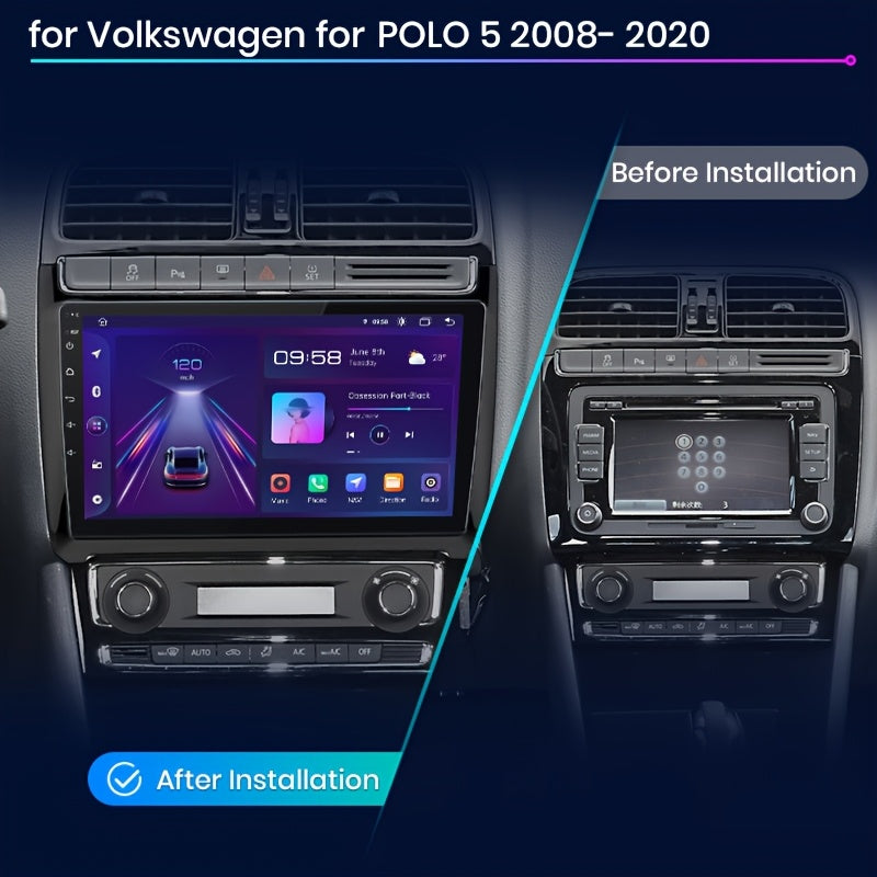 Multimedia Speler – Navigatiesysteem – Autoplayer – Touchscreen Radio – Android Auto – 9 Inch – 4G & Wi-Fi Connectiviteit – 128GB Opslag & Achteruitrijcamera Aansluiting