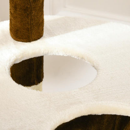 Krabpaal – Krabmeubel – Kattenboom – Kattenhuis – Kattentoren – XXL 153 cm Hoog – Stevig Anti-Kantel Ontwerp