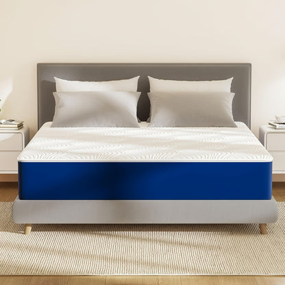Matras – Bedden – Koudschuimmatras – Tweepersoonsmatras – Eenpersoonsmatras – 25 cm Dik – 7-Zones Memory Foam – Stevig H3