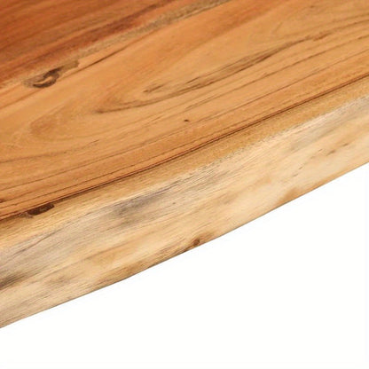 Wandplank – Muurplank – Plank – Zwevende Plank – Houten Plank – Acaciahout Massief – 120x30x2,5 cm – Boomrand Design
