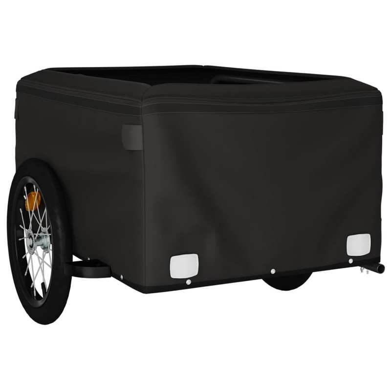 Fietskar – Fietskarren – Hondenfietskar – Fietsaanhanger – Fietsaanhangwagen – Robuust Stalen Frame – Draagvermogen 45 kg