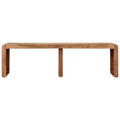 Houten Bankje – Zitbank – Tuinbank – Eetbank – Acaciahouten Bank – Massief Acaciahout – 160x38x45 cm – Duurzaam & Weerbestendig