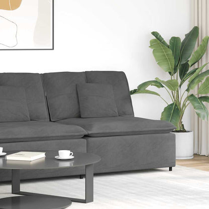 Modulaire Bank – Modulair Sofa – Hoekbank – Middenbank – 2-zitsbank – Corduroy Bekleding – Stevig Metalen Frame