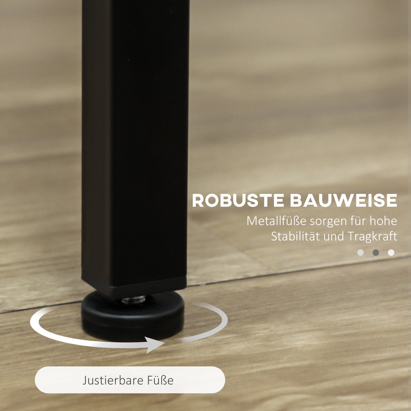 5-delige Bartafelset – Bartafel Met Barkrukken – Barset – Keukentafel Set – Industrieel Design – Compact Ruimtebesparend – Metaal Met Houten Look Rustiek Bruin