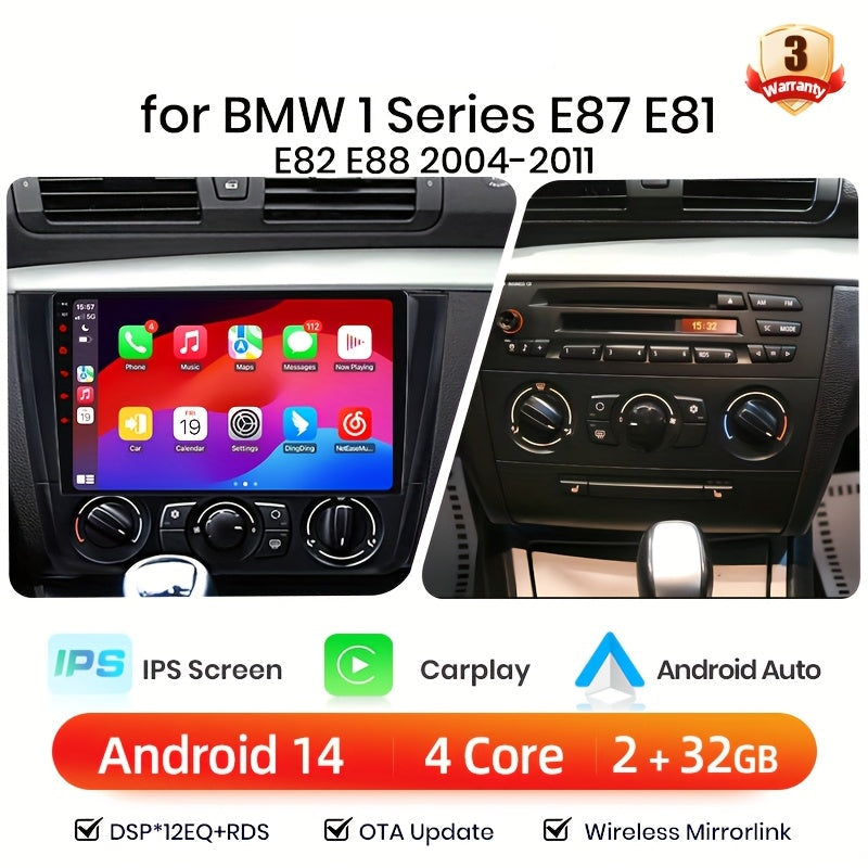 Multimedia Systeem Auto – Navigatie Systeem – CarPlay Radio – Android Auto Speler – 2 Din Unit – Draadloos CarPlay & Android Auto – 10 Inch HD IPS Scherm