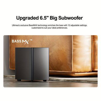 Soundbar – Home Theater Speaker – Surround Geluidssysteem – TV Luidspreker – Draadloze Subwoofer – 460W Piekkracht – 7.1 Kanaals Met App Bediening