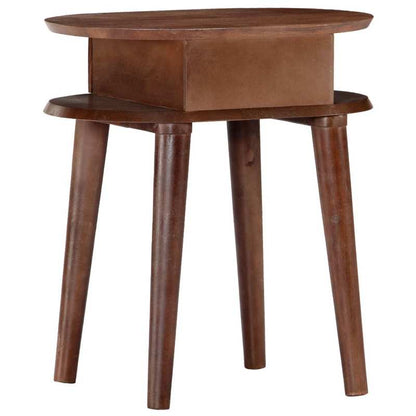 High-quality Nachtkastje 50x35x55cm Massief Acaciahout, Nightstand Storage, Bedside Table, Solid Wood Nightstand, Minimalist Design, Durable Nightstand, Compact Nightstand, Bedroom Essentials, Spacesaving Furniture