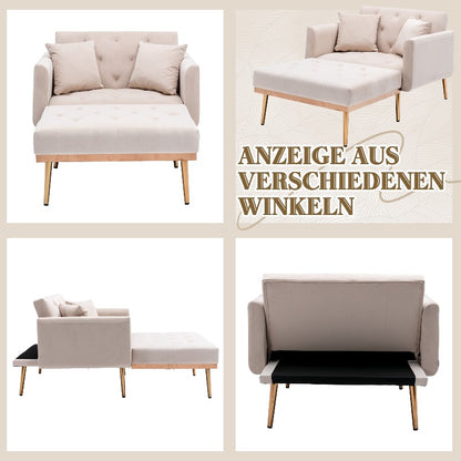Fauteuil Verstelbare Relaxstoel – Lounge Chair – Armstoel – Recliner – Stoel Met Kussen – Stabiel Metalen Frame – Comfortabel & Onderhoudsvriendelijk