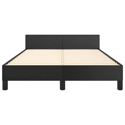 Bed frame con Testiera without Mattress Black 120x200cm Practical, removable, suitable for all seasons, Versatile Bed Frame, Bedroom Furniture, Modern Bedroom, Stylish Furniture, Easy Assembly, Durable Construction, Compact B