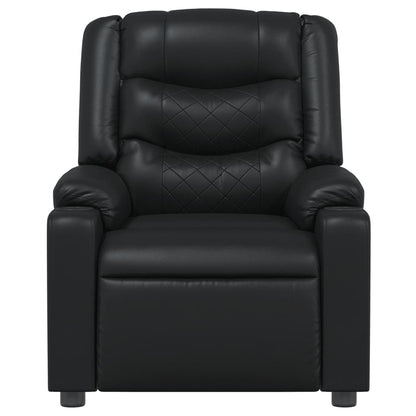 Elektrisch Verstelbare Relaxstoel – Elektrische Fauteuil – Relax Fauteuil – Verstelbare Stoel – Elektrische Loungestoel – Zwart Kunstleer – Verstelbaar Tot 135 Graden