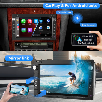 Autoradio – Car Stereo – Auto Muziekspeler – Multimedia Systeem – 7 Inch HD Touchscreen – Android 14 OS – 2 GB RAM 64 GB Opslag
