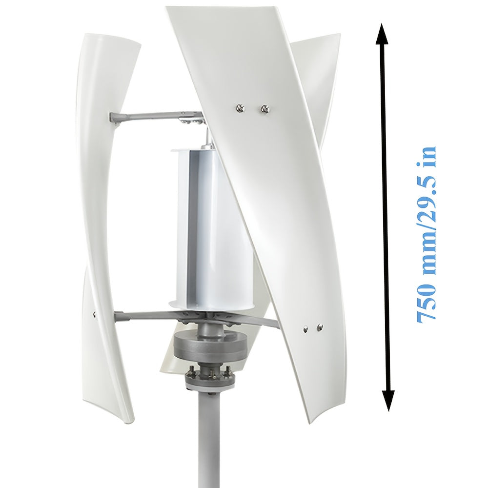 Verticale As Windturbine – Draagbare Windgenerator – Duurzame Energie – Stille Turbine – Compact En Lichtgewicht – Hoog Rendement – Werkt Met 12V