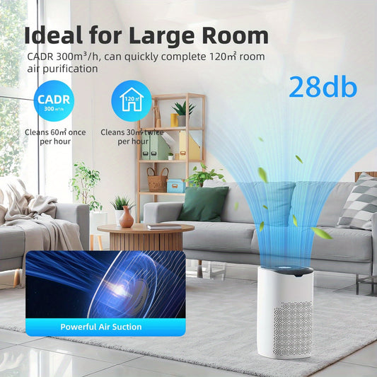 Luchtbevochtiger – Humidifier – Aromatherapie Diffuser – Ultrasoonbevochtiger – Stille Luchtbevochtiger – 4L Reservoir – 300 ml/h Neveluitstoot – 30 Uur Gebruikstijd – Top Fill Design – Automatische Uitschakeling