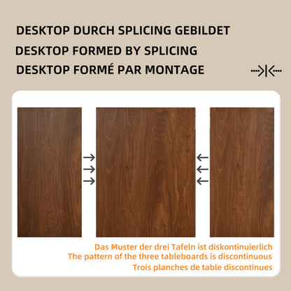 Eettafelset – Eethoek – Keukentafel Set – Zitgroep – Eetkamermeubel – MDF Tafelblad – Metalen Frame – Ruime 138,5x80 cm Tafel – Beige Fluwelen Stoelen