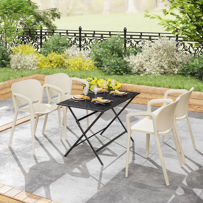 Outdoor furniture set, garden bistro dining table and chairs, durable and easy to clean, Outdoor Seating Solution, Garden Dining Set, All-Weather Furniture, Bistro Table And Chairs, Space-Saving Design, Modern Outdoor Furnitu