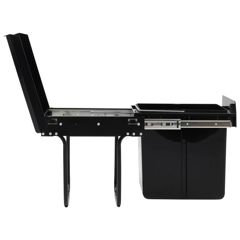 High quality trash canRemovable Basket for Kitchen Cabinet with Soft Closing 20L
