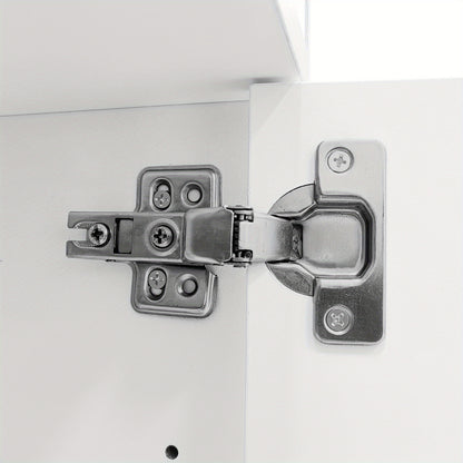 Schoenenkastje – Schoenenrek – Schoenenopberger – Schoenenkast – Schoenenhouder – Modern – Ruimtebesparend – Wit Metaal – Gouden Deur