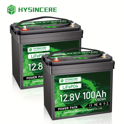 Li-ion Accu – LiFePO4 Accu – Lithium Accu – 12V Accu – Power Accu – 100Ah Capaciteit – Ingebouwd 100A BMS Veiligheidssysteem